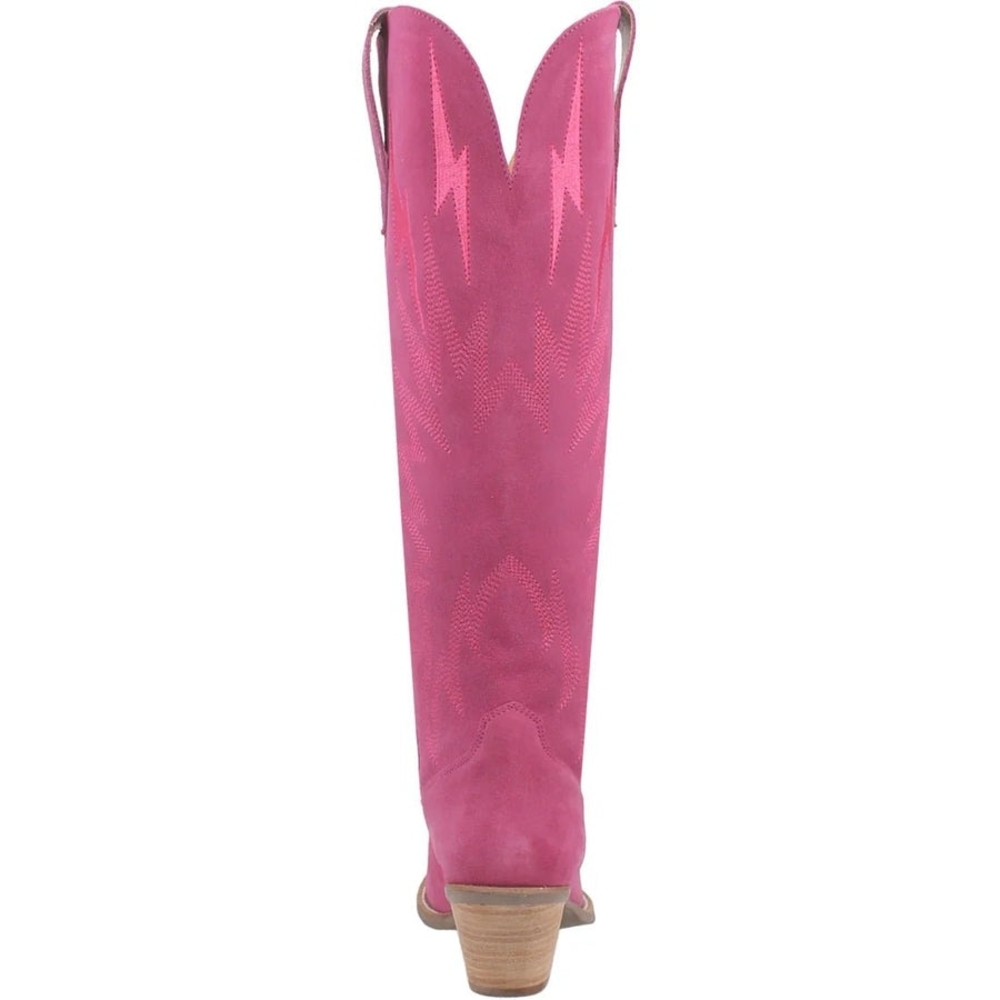 Dingo left Thunder Road Fuchsia Cowboy Boots Cowgirl - Picture 9 of 12